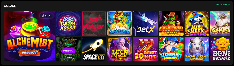 Granawin Sloty w Kasynie Online